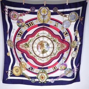 Hermes Carre 90 Scarf Multi color Silk